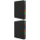 2St Zwarte Planner Notebook Met Stevige Kaft, Voor Schema's 5