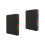 2St Zwarte Planner Notebook Met Stevige Kaft, Voor Schema's 4