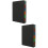 2St Zwarte Planner Notebook Met Stevige Kaft, Voor Schema's 7