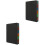 2St Zwarte Planner Notebook Met Stevige Kaft, Voor Schema's 3