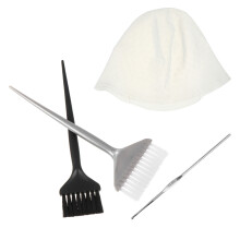 4 St Silicone Highlight Herbruikbare Haarkleuringssalon Frisuurtool