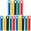 15Sets Poolkeuhouder Plastic En Metaal, Multifunctioneel, Kleurmix 3