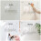 Set Acryl Wandkalender Wisbaar Maandplanner Transparant 9