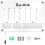 Set Acryl Wandkalender Wisbaar Maandplanner Transparant 7