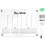 Set Acryl Wandkalender Wisbaar Maandplanner Transparant 6