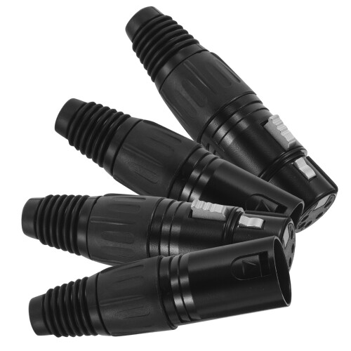 20St 5 Pin Xlr Man/vrouw Adapter Voor Audio Microfoon Kabel 1
