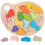 4 Sets Kinder Speelgoed Kleurcombinatiebord Vroeg Educatief 1