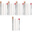 5Sets Vervangbare Zeepsteenmarker Draagbaar Kleurvast Opslag 6