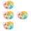 4 Sets Kinder Speelgoed Kleurcombinatiebord Vroeg Educatief 8