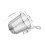 6St Rvs Mesh Strainer - En Keukengereedschap 3