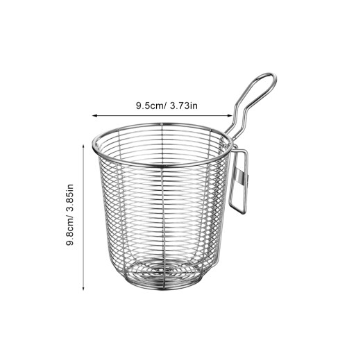 6St Rvs Mesh Strainer - En Keukengereedschap 1
