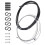 1Set Professionele Remkabels Kit Duurzaam Zwart Rubber 11
