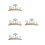 4Stk Holzschild Strandhaus Bunt Wohnzimmer 6