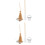 2 Sets Mini Veenbesems Modellen Mini Dweil Emmer Sieraden 7