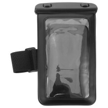 3Stk Wasserdichter Telefonhalter in Schwarz Mit Schwimmschutz Aus PVC