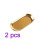 2Stk Goldenes Serviertablett , Multifunktional, Robust 1