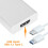 Adaptador USB Type- Plata Resolución 4K Para Video 9