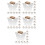 60Stk Transparent Kartenhalter Holz Für Hochzeitsparty 10