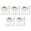 60Stk Transparent Kartenhalter Holz Für Hochzeitsparty 7