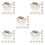 60Stk Transparent Kartenhalter Holz Für Hochzeitsparty 4