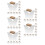 60Stk Transparent Kartenhalter Holz Für Hochzeitsparty 9