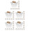 60Stk Transparent Kartenhalter Holz Für Hochzeitsparty 5