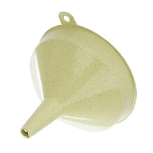 Green Food Grade Plastic Liquid Funnel for Kitchen Oil and Powder