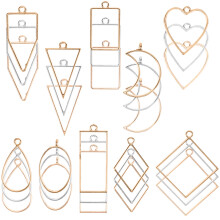 60Stk Legierung Anhängerrahmen Für Halskette DIY Schmuck