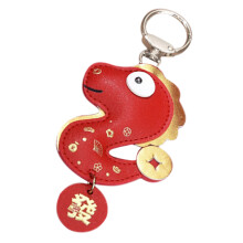 4Stk Schlangen Keychain Jahr Schlangen Designs Legierung