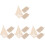 12Pièces Serviettes Douces Ramie Coton Multiusage 4
