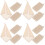 12Pièces Serviettes Douces Ramie Coton Multiusage 7