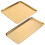 8Stk Servierplatten Gold Vintage Langlebig 2