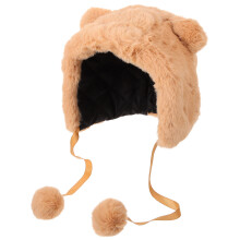 3Stk Winter Beanie Khaki Baumwollmischung Komfortables Design