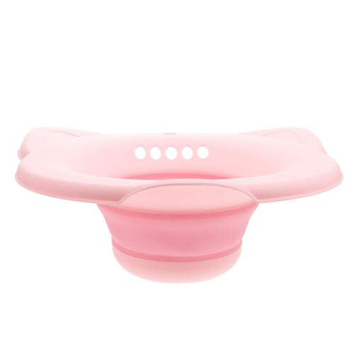 2Stk Sitzbad Klappbar Rosa PP Material Komfortabel Sicher Für 1