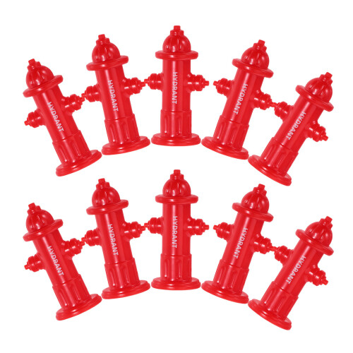 40Stk Rote Miniaturen ABS Für & Mini Garten 1