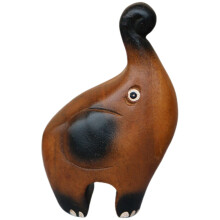 2 stk. holz , garten skulptur, naturmaterial, tier figur