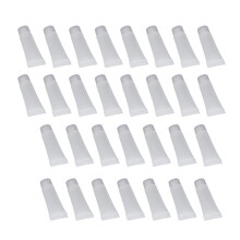 30 . Outdoor Kosmetikbehälter Creme Dosierflasche Weiß 10 Ml