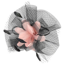 3Stk Fascinator Stirnband Mesh Cocktail Haarspange Tee Party