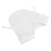 3Stk Abnehmbarer Weißer Chiffon Eleganter Fake Collar Damen
