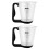 2Stk LCD Messbecher Digital 1000G Für & Milch 6