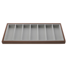 4Stk Sonnenbrillen Organizer Holz Mit 7 Fächern Fürs Display