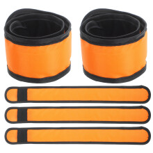 20Stk Leuchtende Slap Wristbands Orange Mit LED Für Joggen Und Fitness
