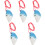 5Pcs Musical Beginner Ocarina Practice Conch Shape 6-Hole Instrument 3