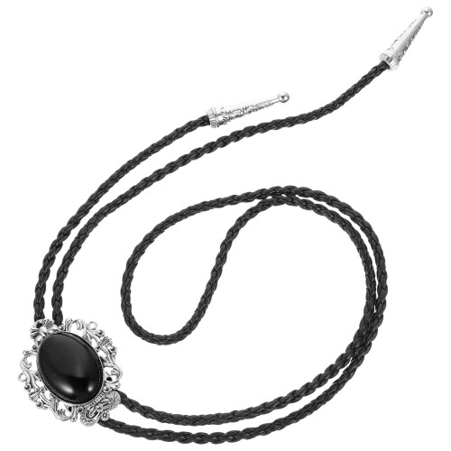 5Stk Herren Bolo Krawatten Mit Achat Western Style 1