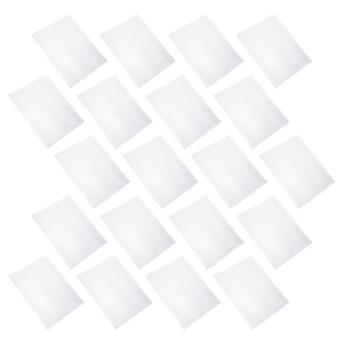 150Ud Cubierta Plástica Blanca Impermeable Para Libros
