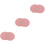 6Stk Doppelseitige Wachssiegel Matte Silikon Pink Hitzeresistent 7