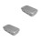 2Stk Nagelpflege Sterilisator Box Mit Dichtem Deckel Silber 8