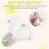 E27 1 to 2 E27 LED Light Lamp Bulb Adapter Converter Split Splitter Base Socket 6