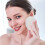 Face natural konjac cleaning sponge - White 6