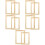 10St Zeefdrukraam Beige Practisch DIY Frame Voor Textiel 9
